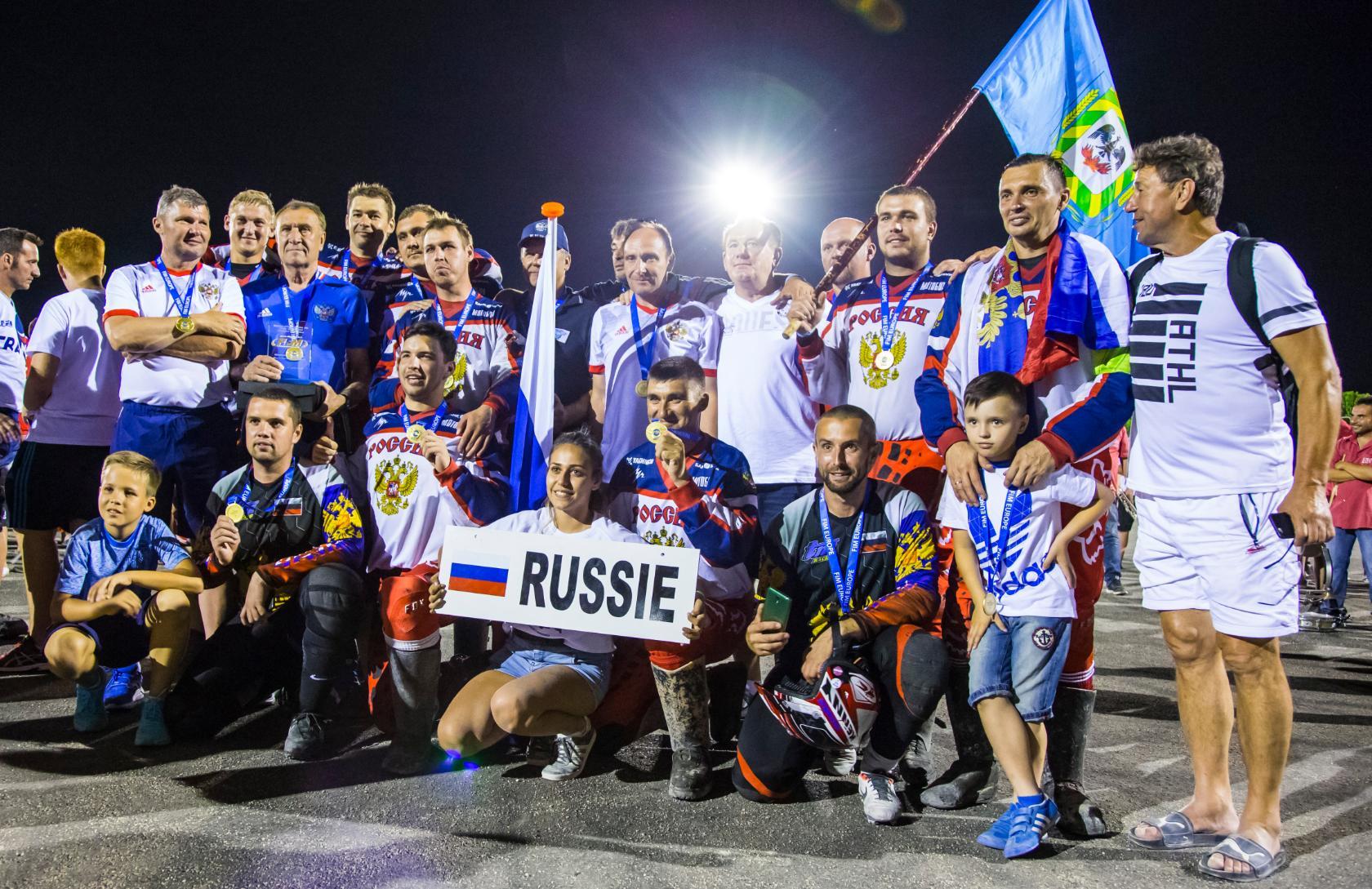Сборная России по мотоболу - победитель Чемпионата Европы 2017 года.